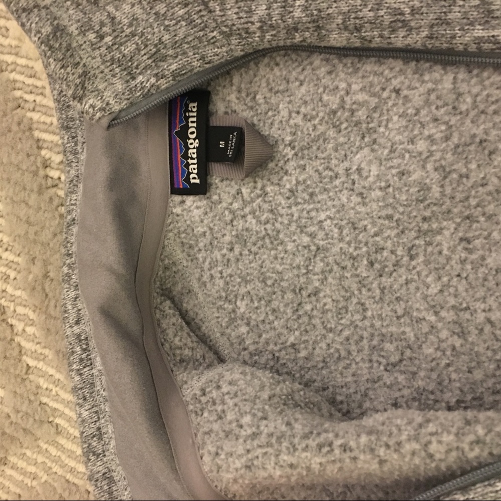 Patagonia Heather Gray Full‑Zip Fleece Jacket - Picture 5 of 5